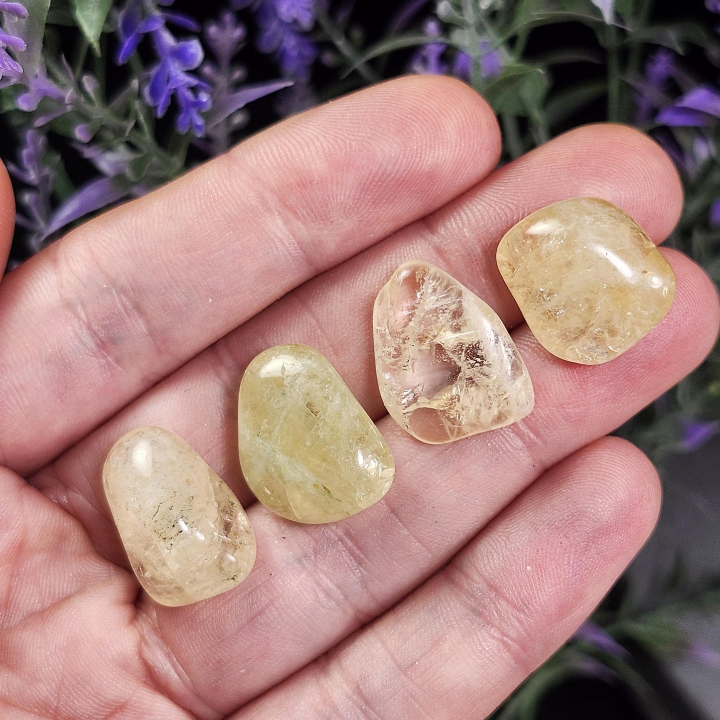 Golden Amblygonite Crystal