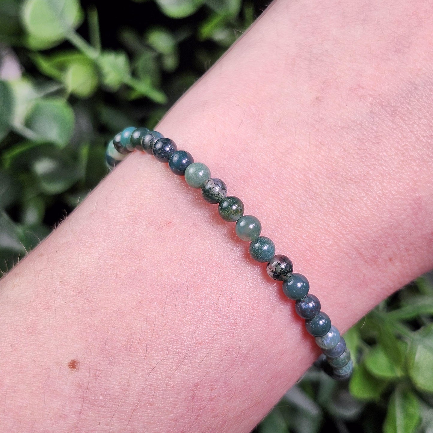 Moss Agate Bracelet