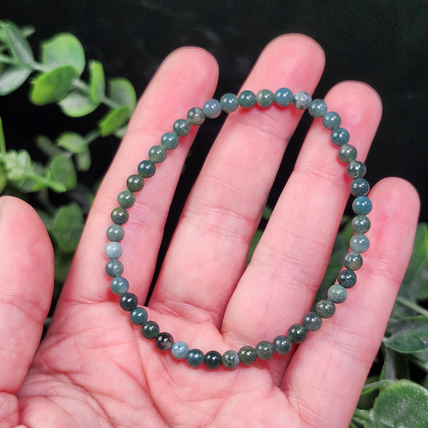 Moss Agate Bracelet