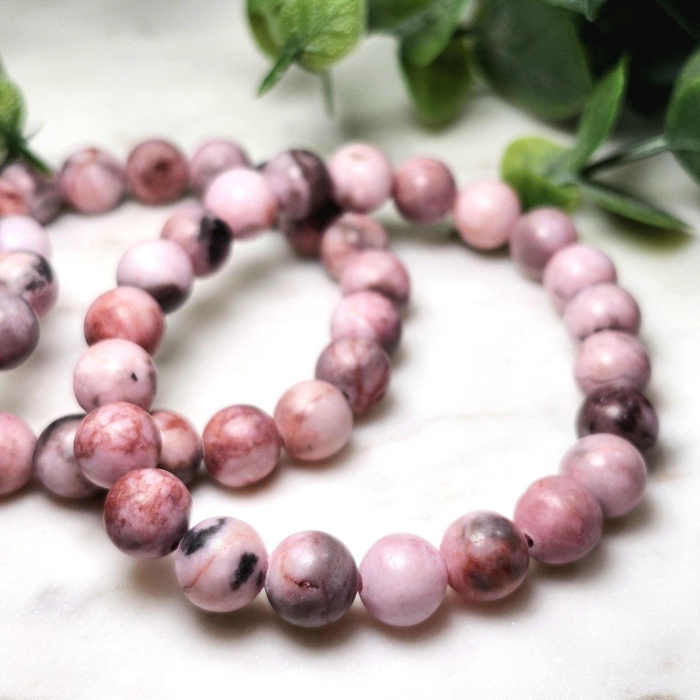Pink Zebra Jasper Bracelet