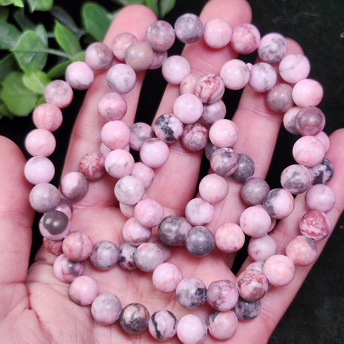 Pink Zebra Jasper Bracelet