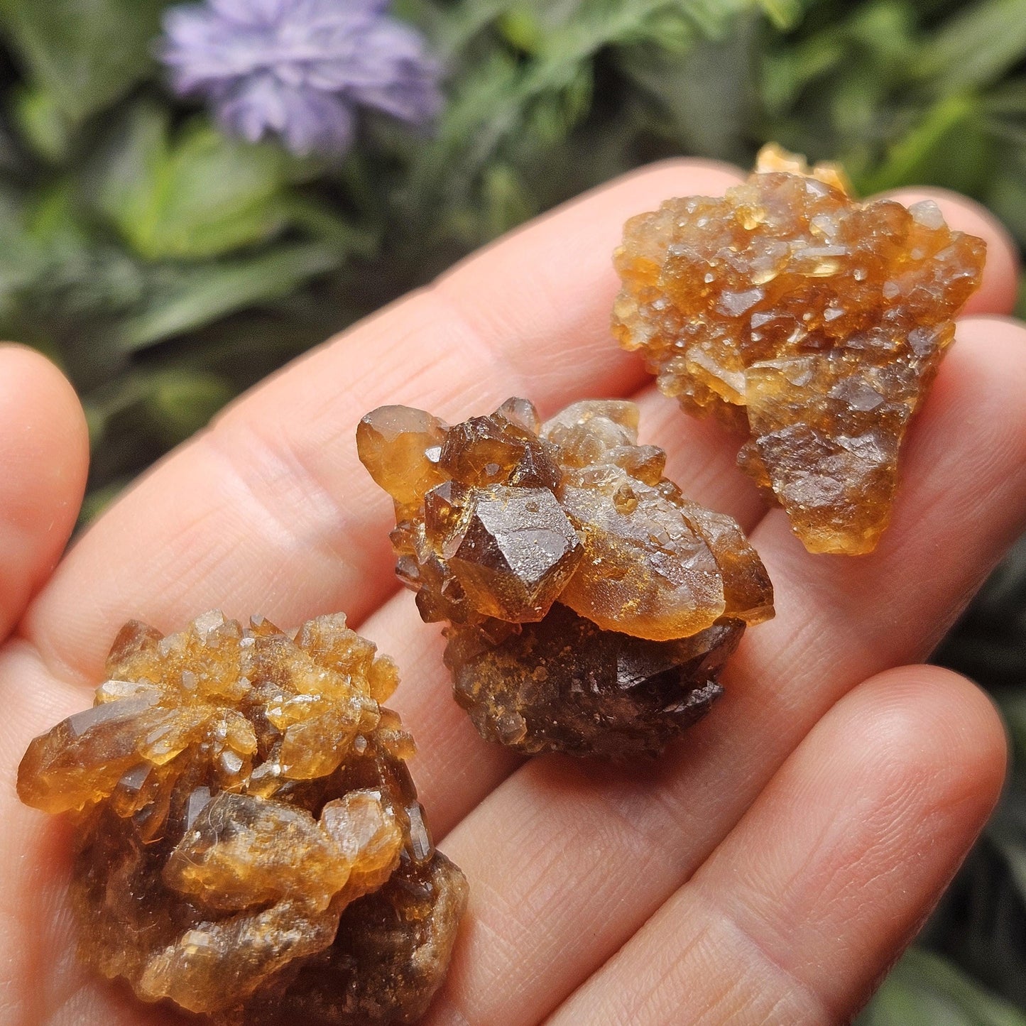 Raw Untreated Citrine Cluster