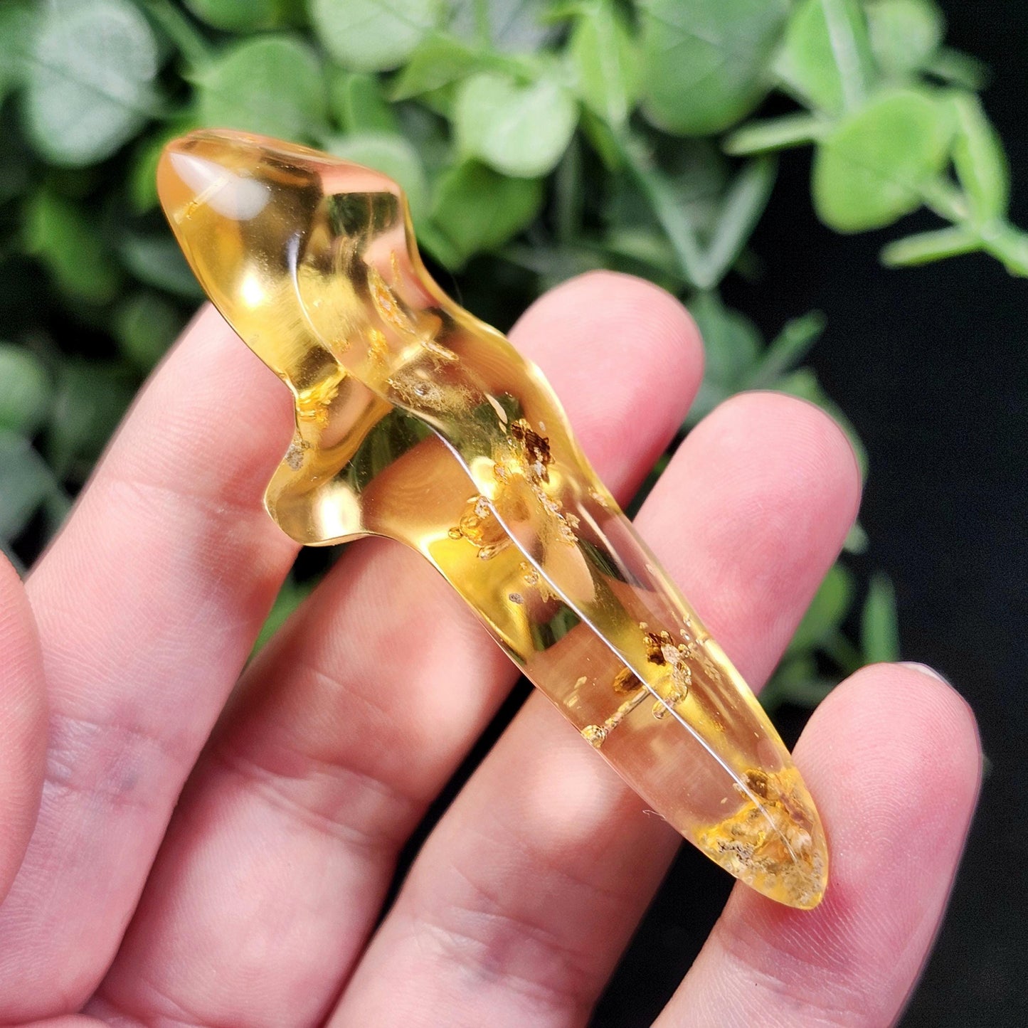 Amber with Bugs & Static ENHYDRO