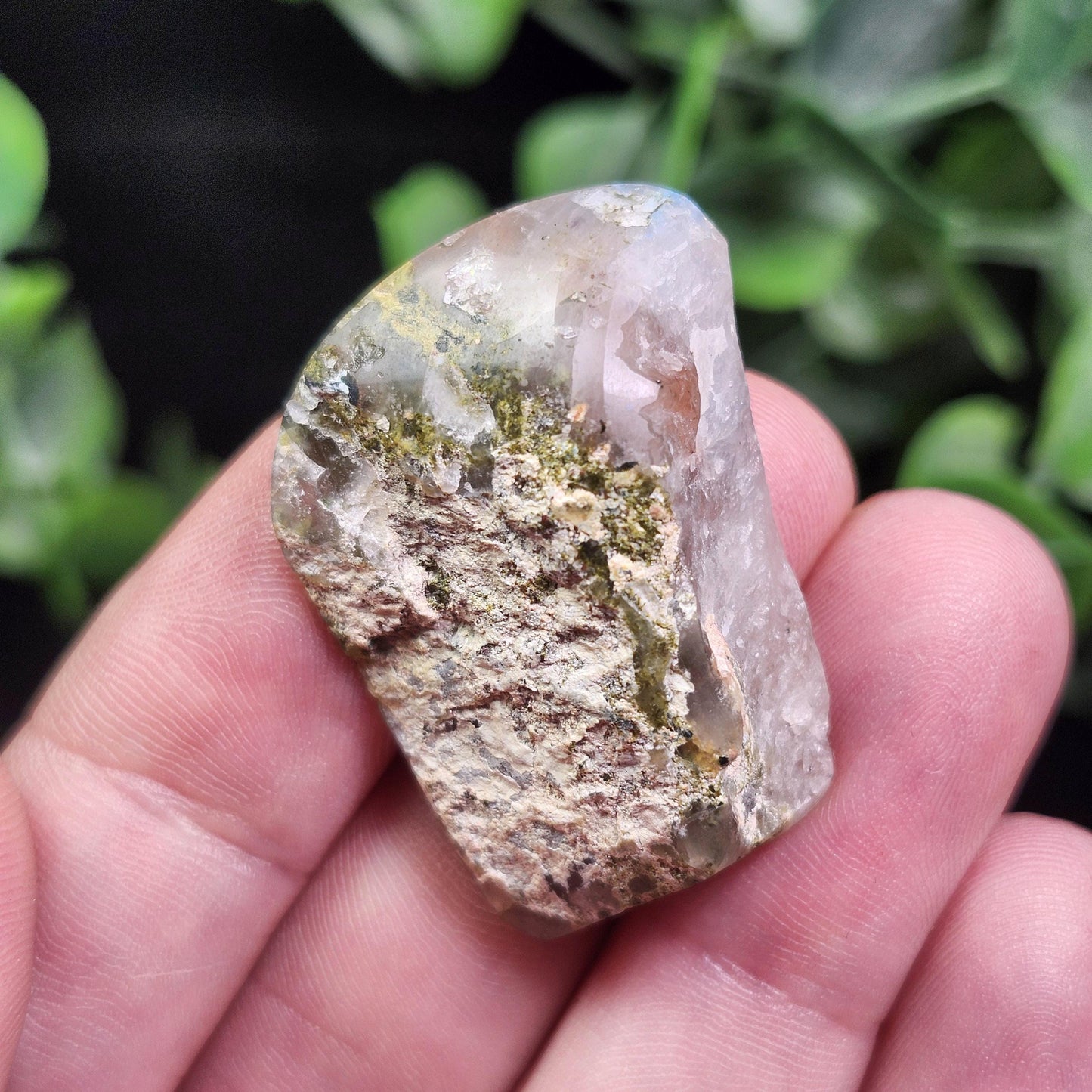 Papagoite Quartz Crystal