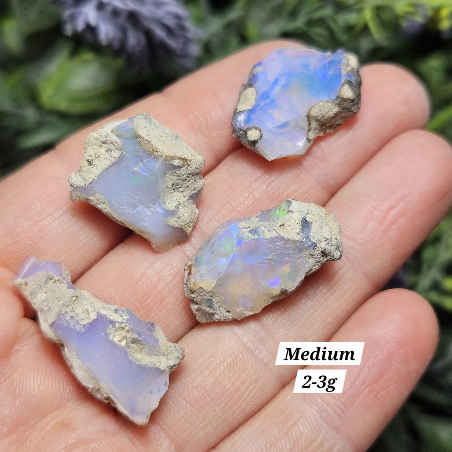 Ethiopian Blue Jelly Opal