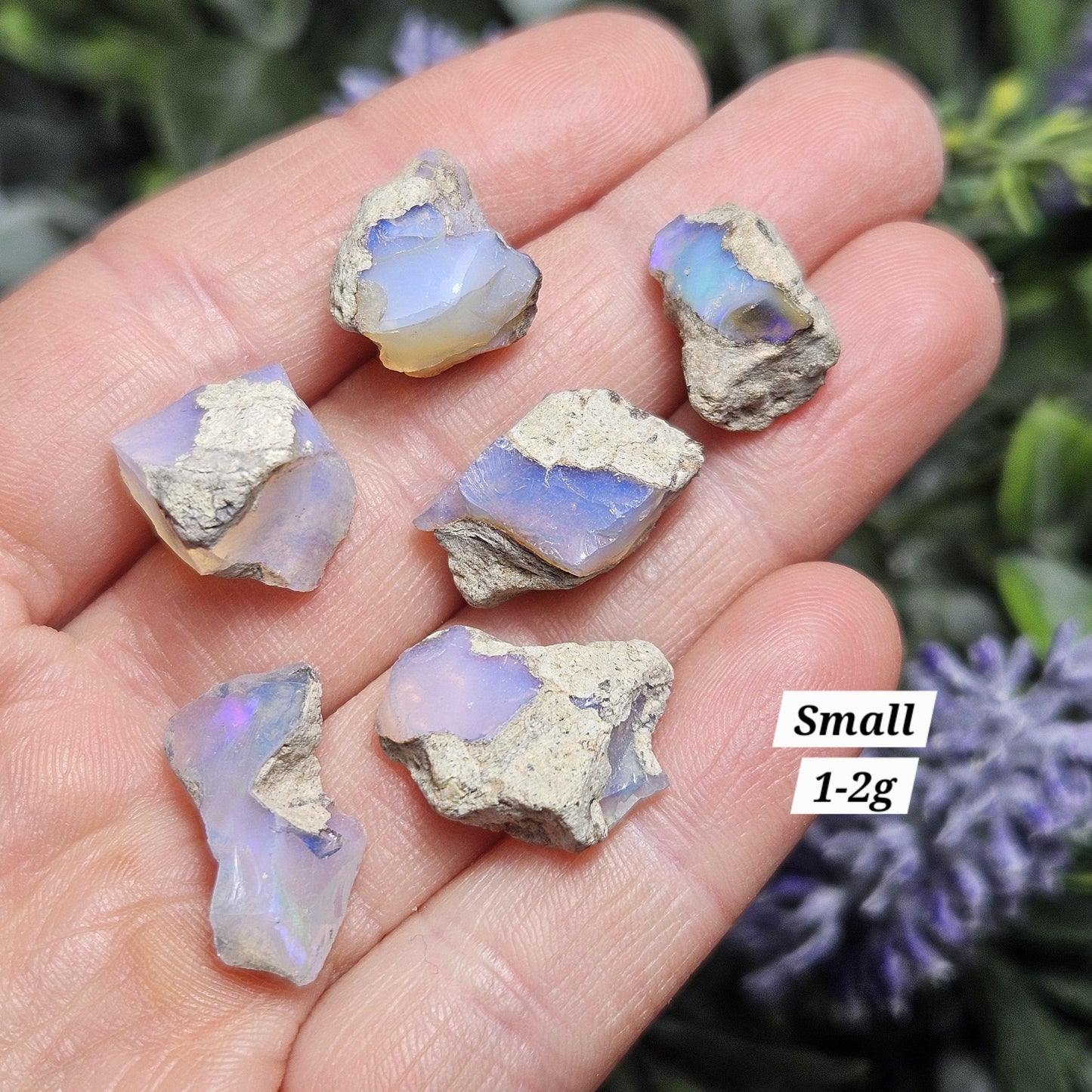 Ethiopian Blue Jelly Opal