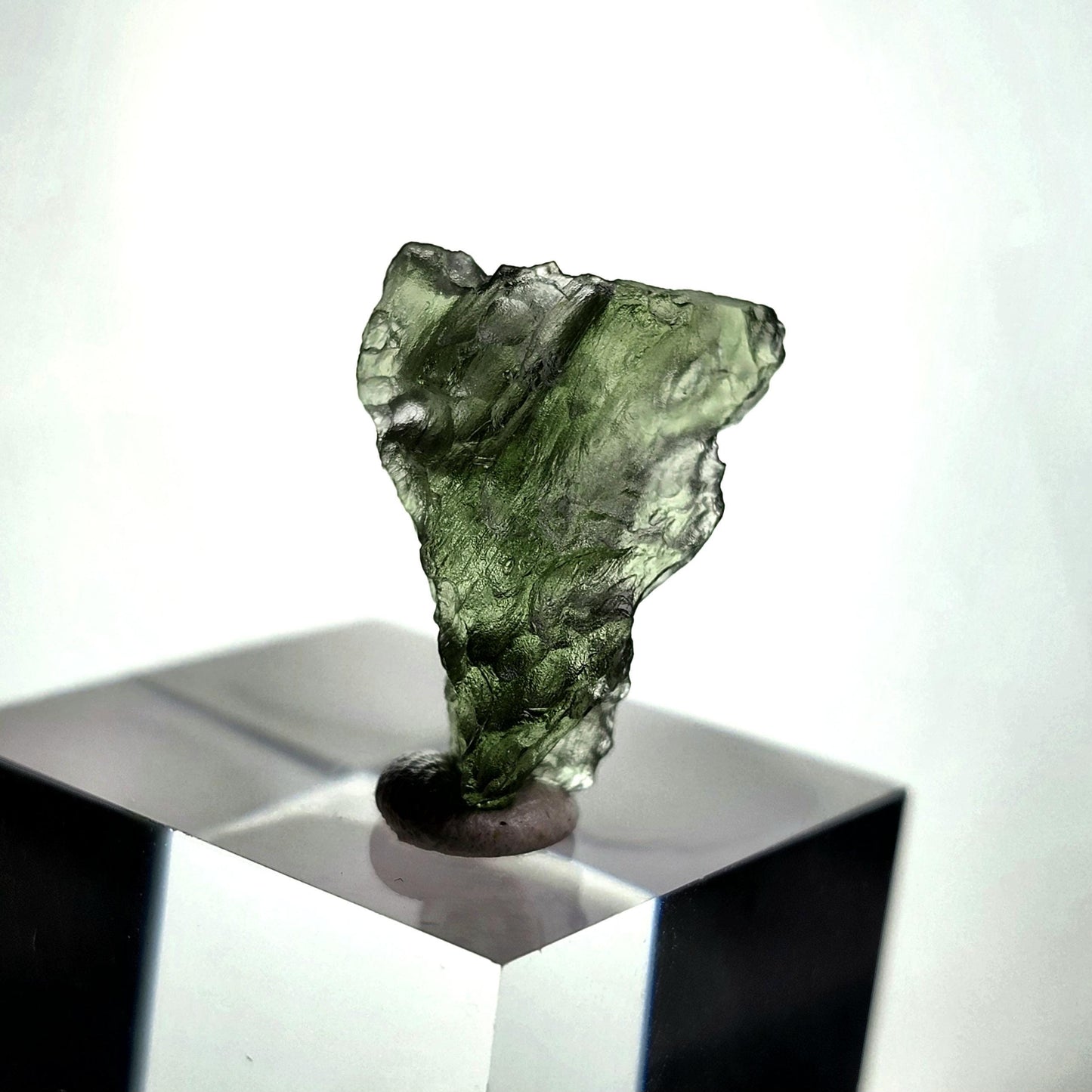 Moldavite with Natural HOLE