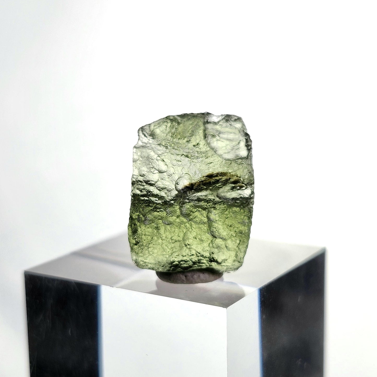 Moldavite with Natural HOLE