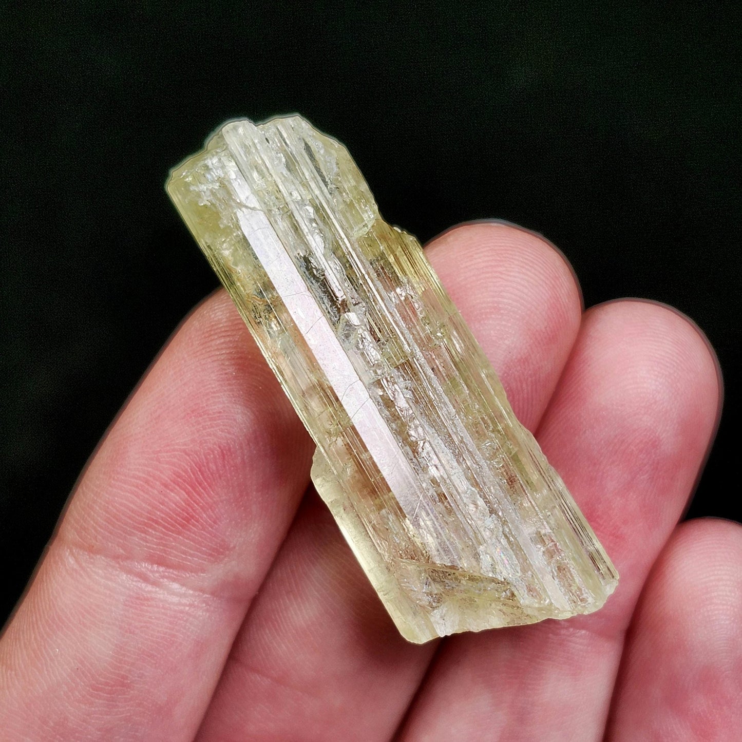 Golden Heliodor Crystal