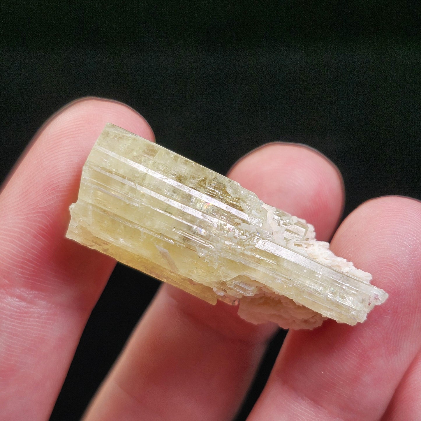Golden Heliodor Crystal