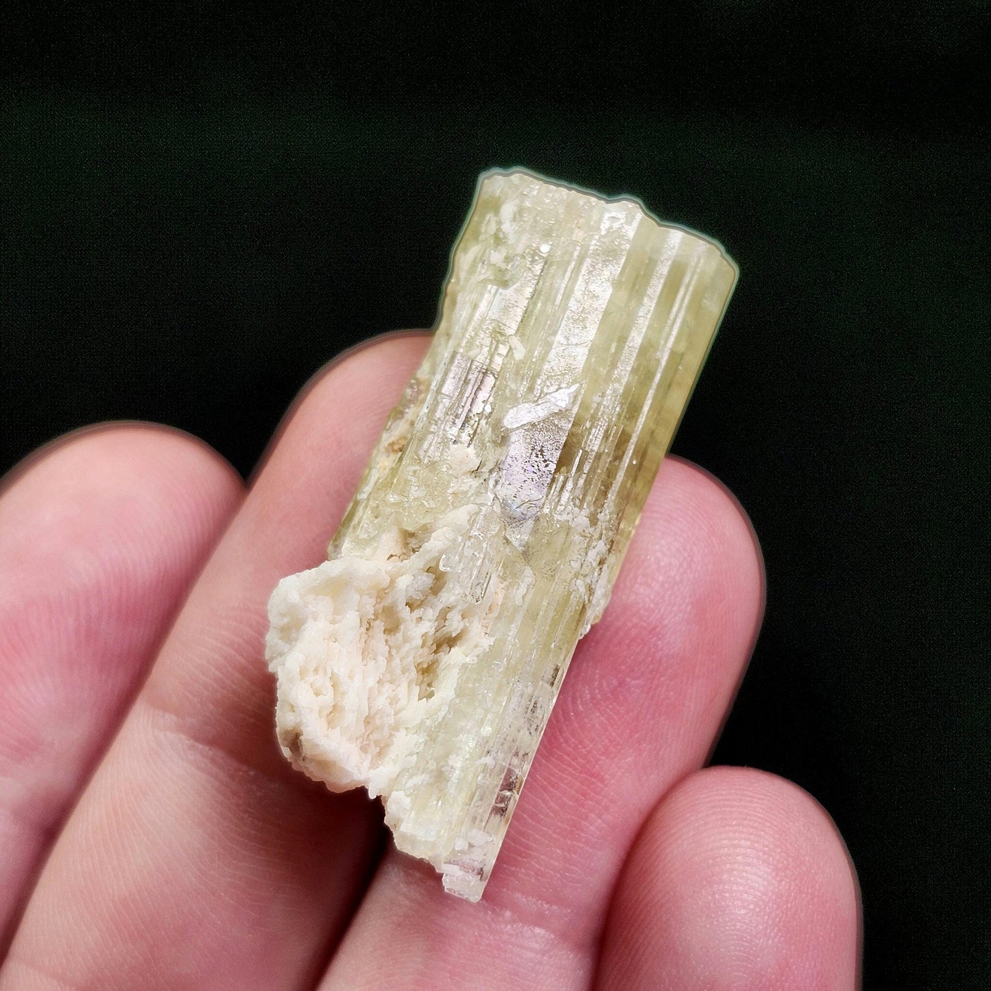 Golden Heliodor Crystal