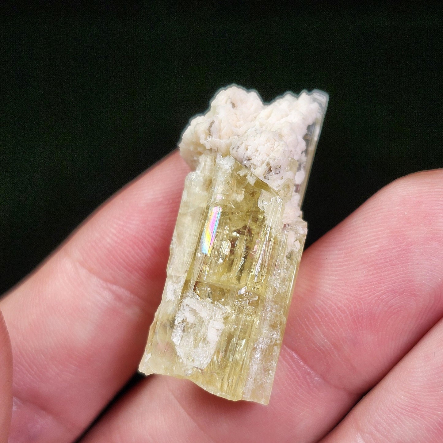 Golden Heliodor Crystal
