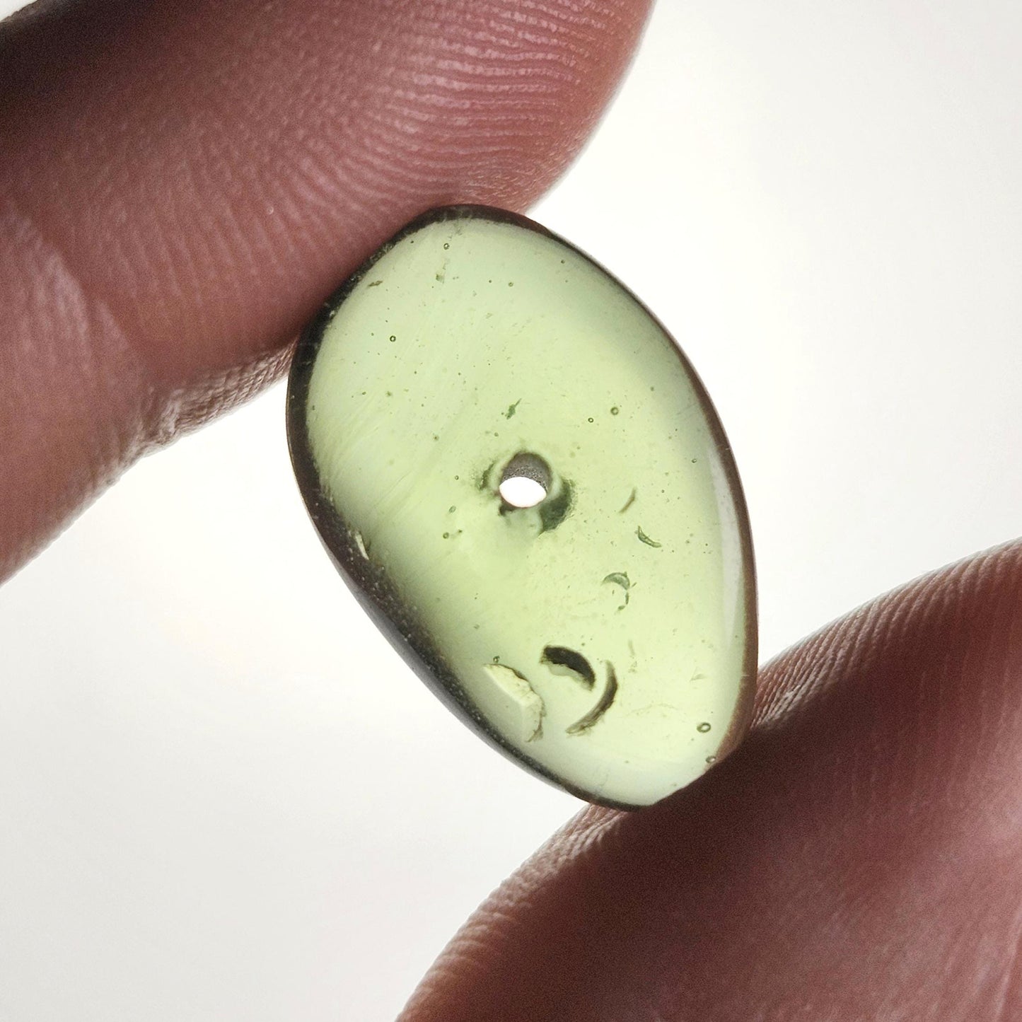 Moldavite Bead