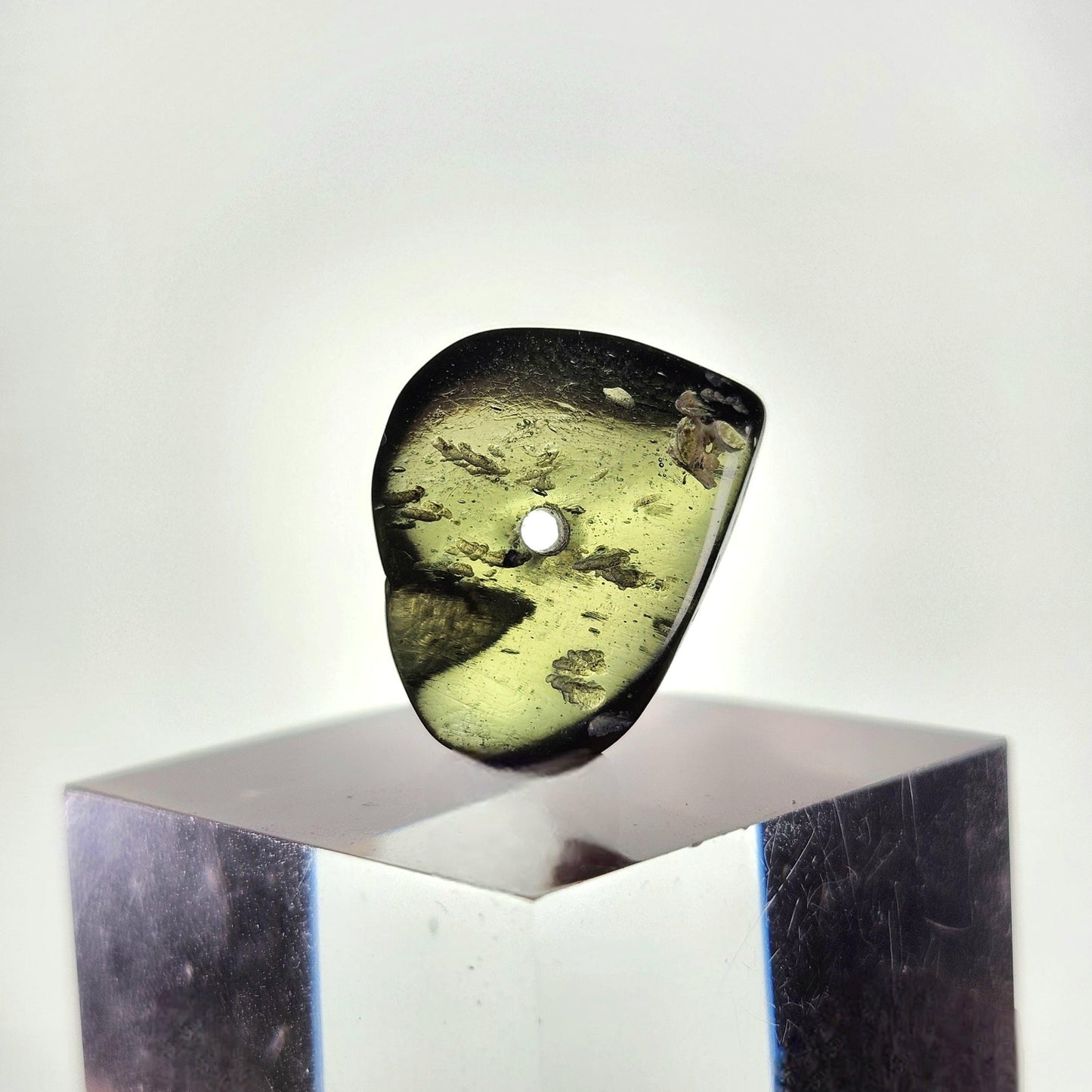 Moldavite Bead