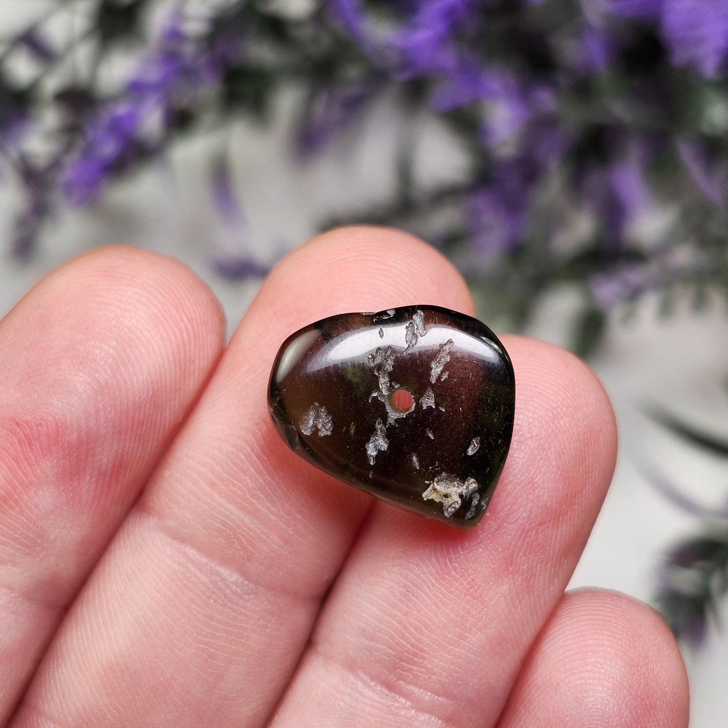 Moldavite Bead