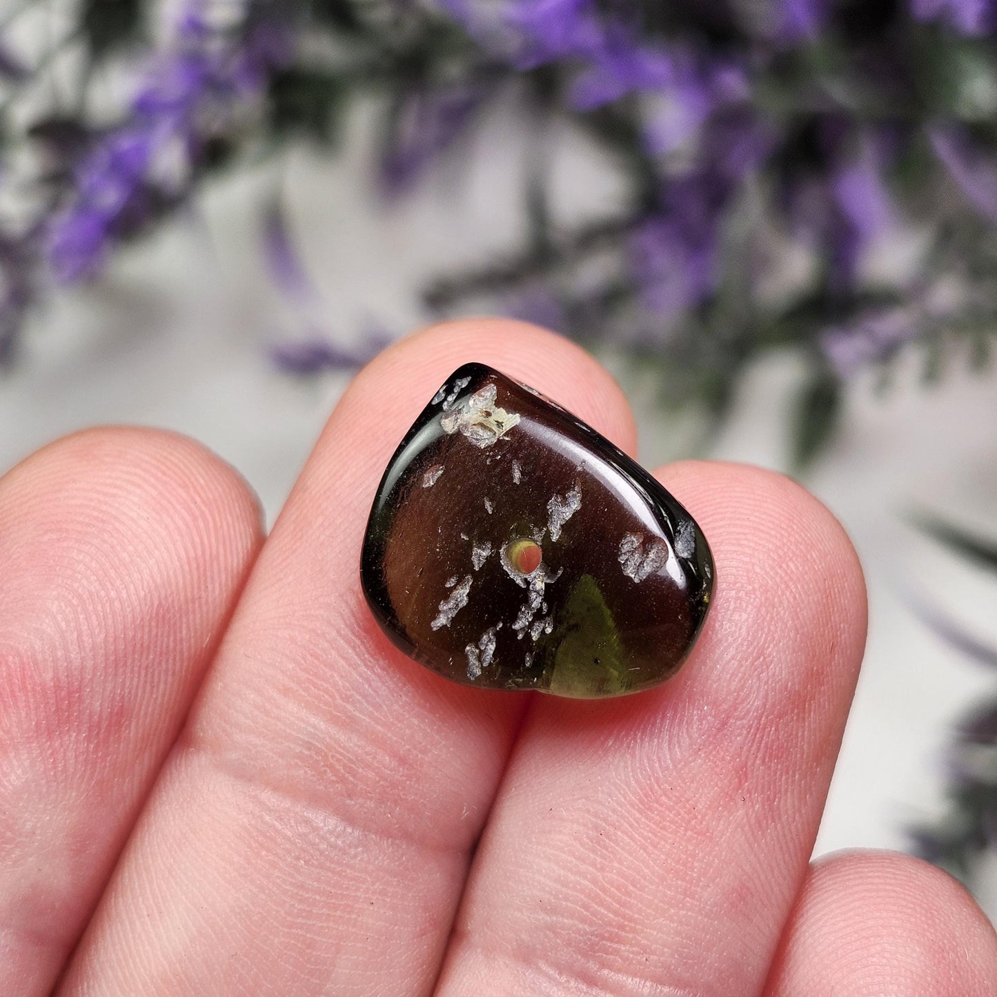 Moldavite Bead