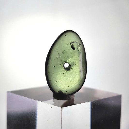 Moldavite Bead