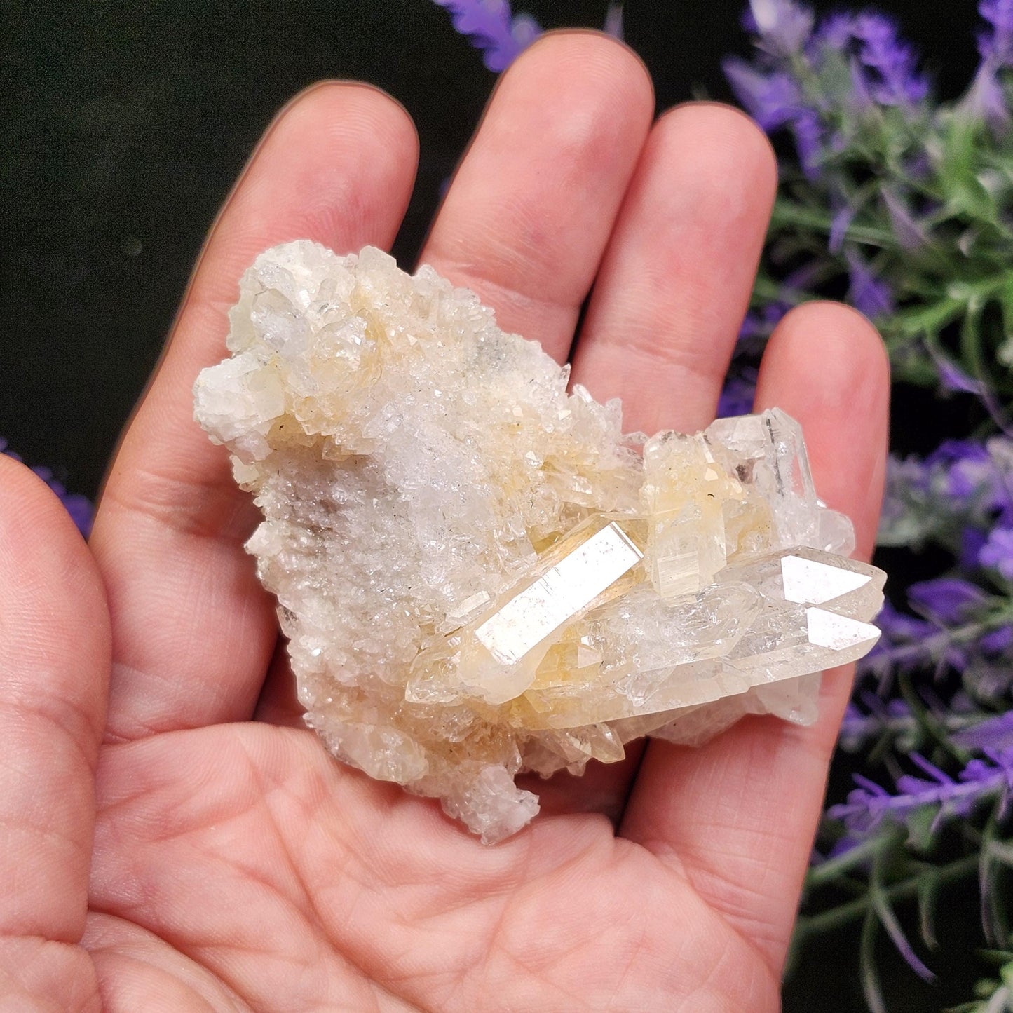 Lemurian Quartz Cluster