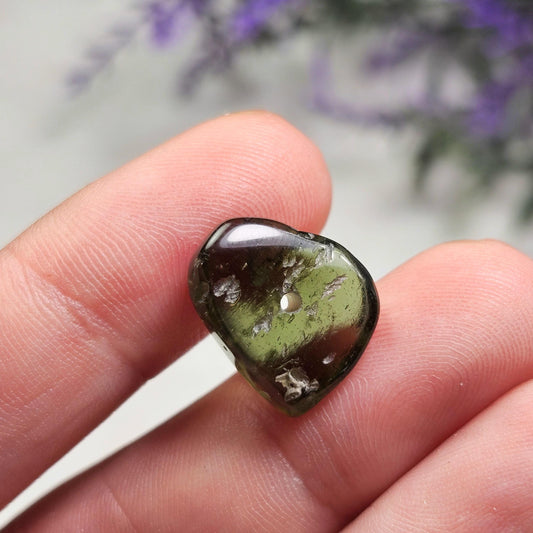 Moldavite Bead