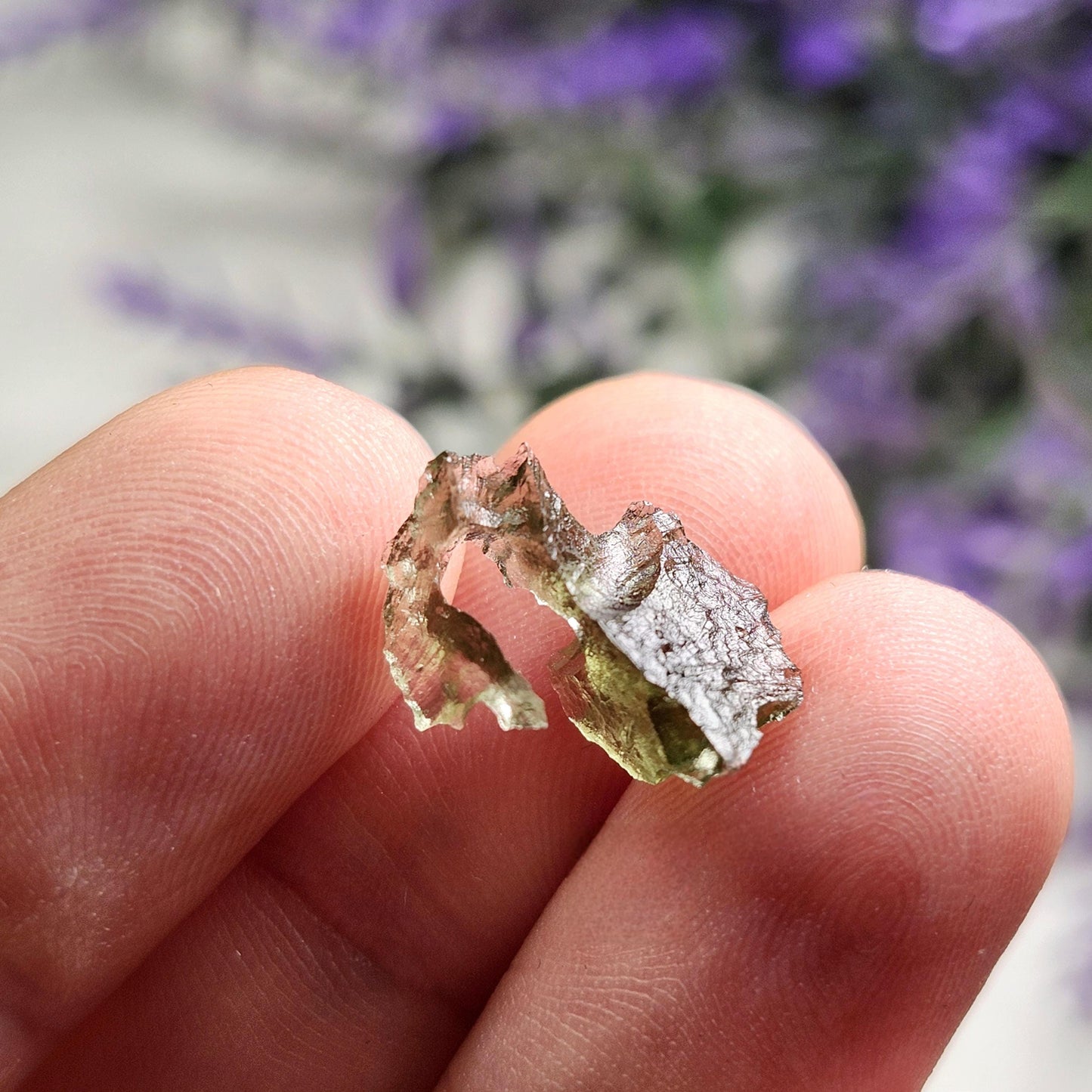 Angel Chime Moldavite