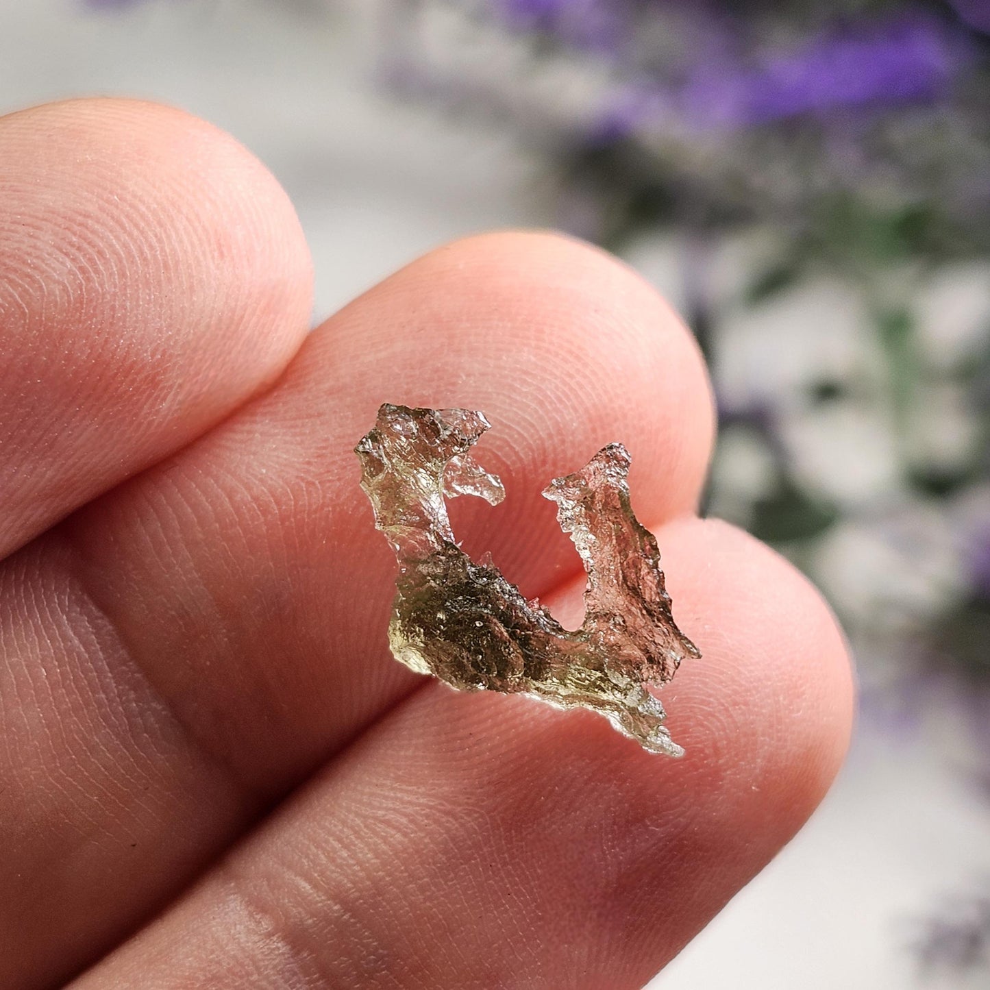 Angel Chime Moldavite