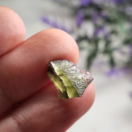 Angel Chime Moldavite (.69g) Moldavite