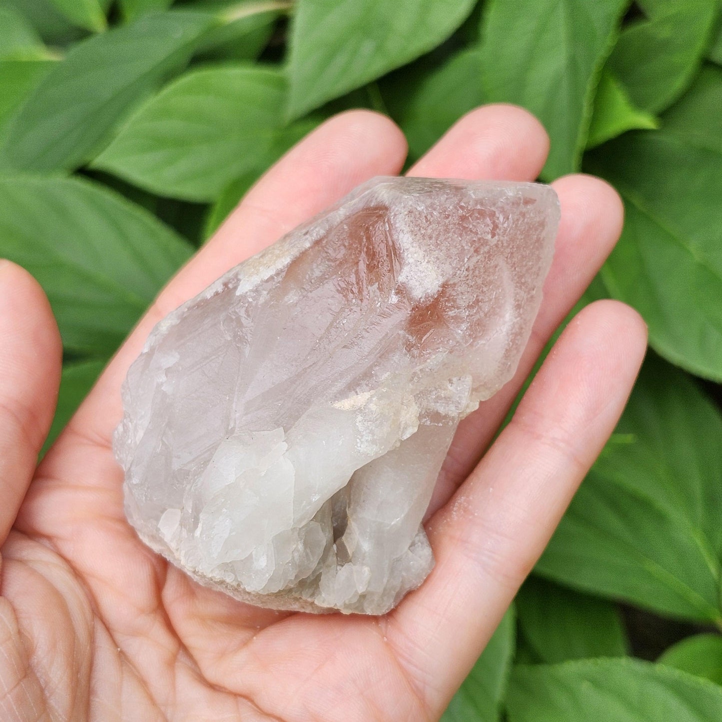 Dreamsicle Pink Lemurian Quartz 130g