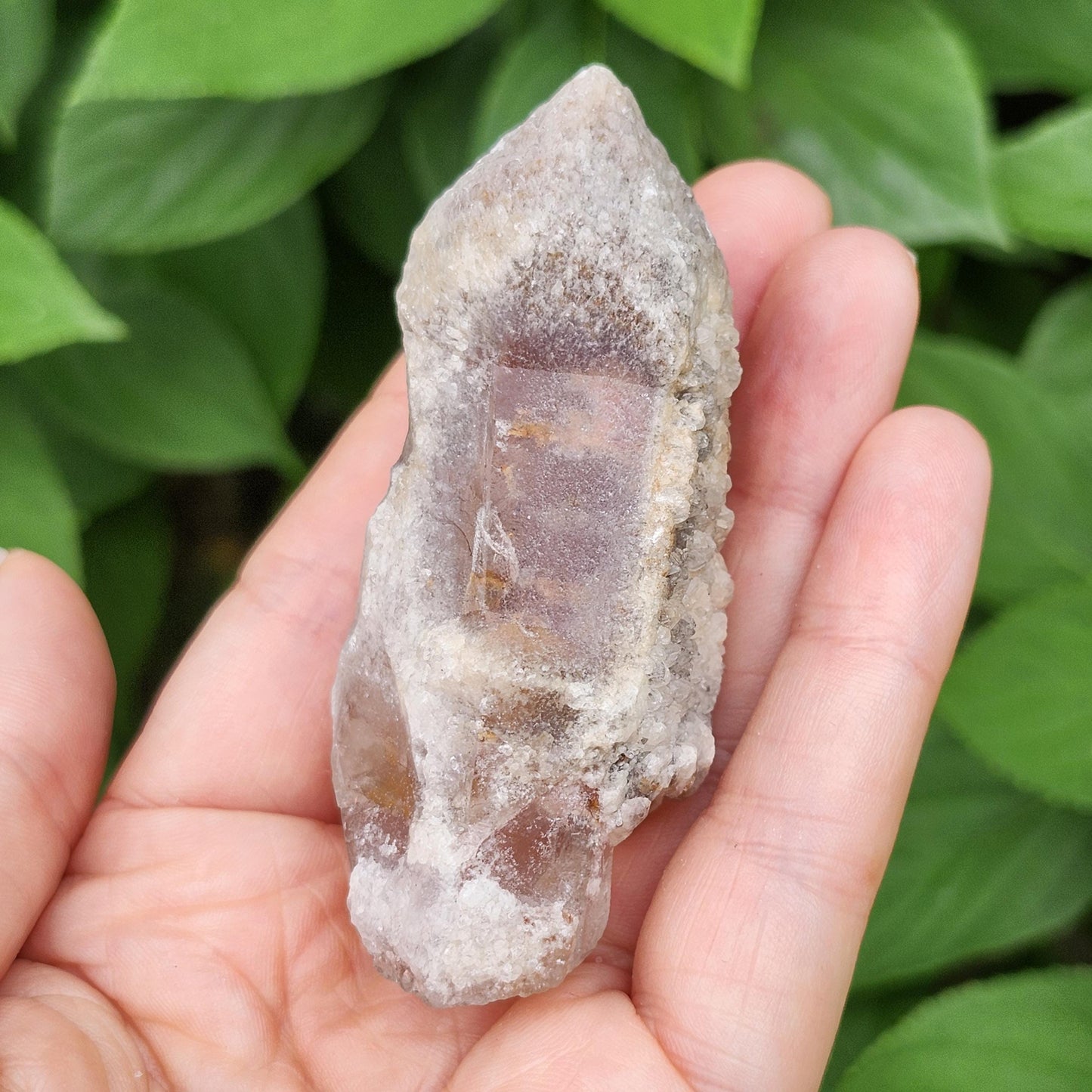 Dreamsicle Pink Lemurian Quartz 91g