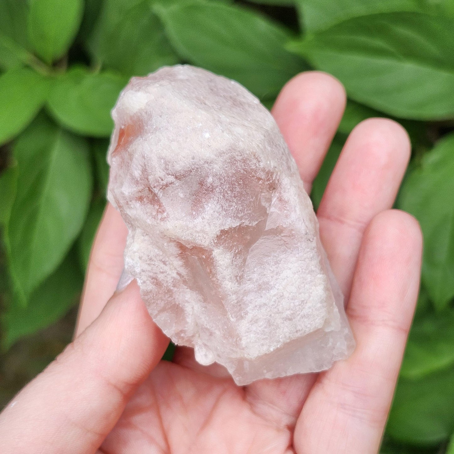 Dreamsicle Pink Lemurian Quartz 118g