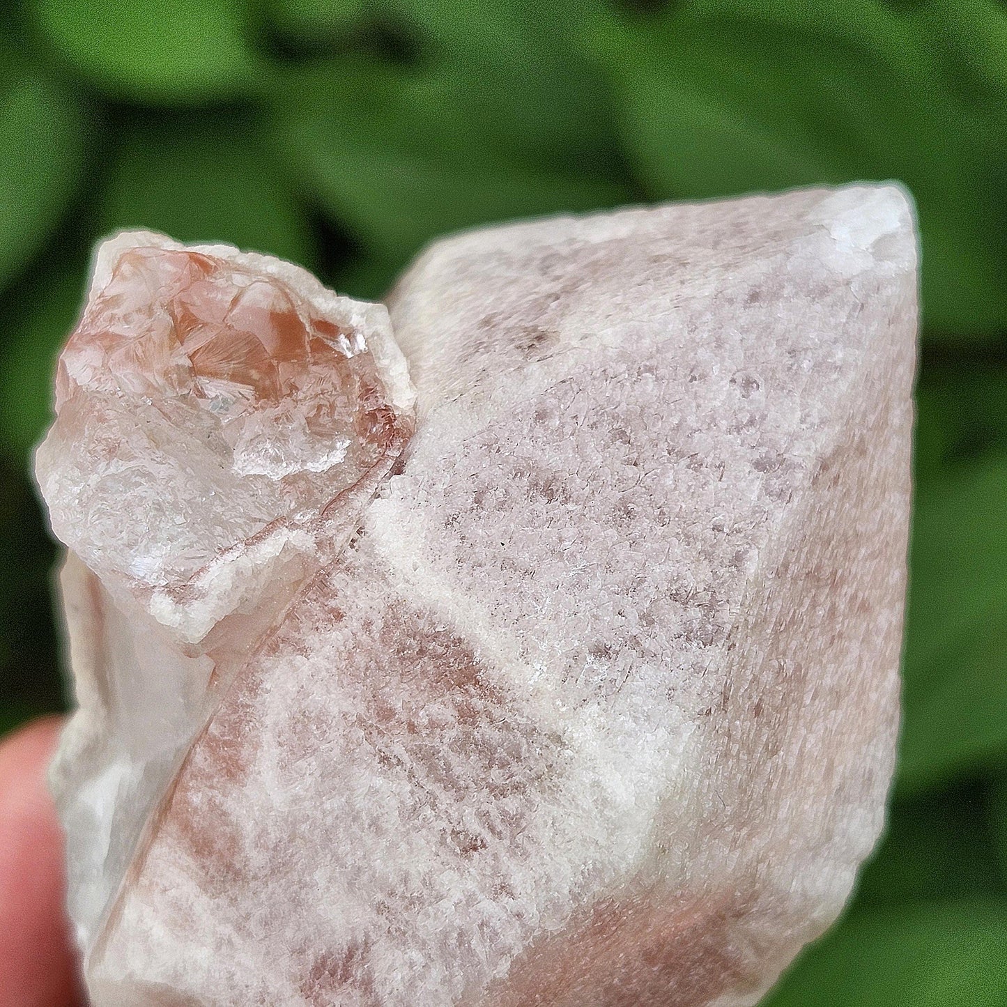 Dreamsicle Pink Lemurian Quartz 158g