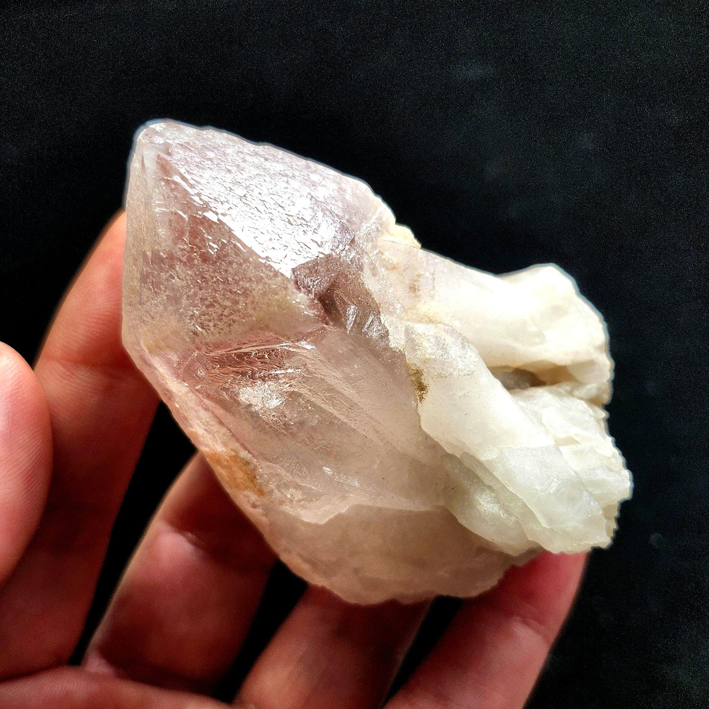 Dreamsicle Pink Lemurian Quartz 130g
