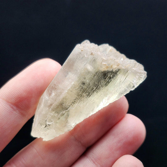 Golden Kunzite Crystal