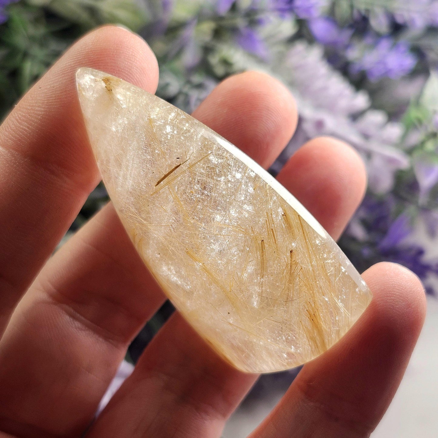 Angel Hair Golden Rutile