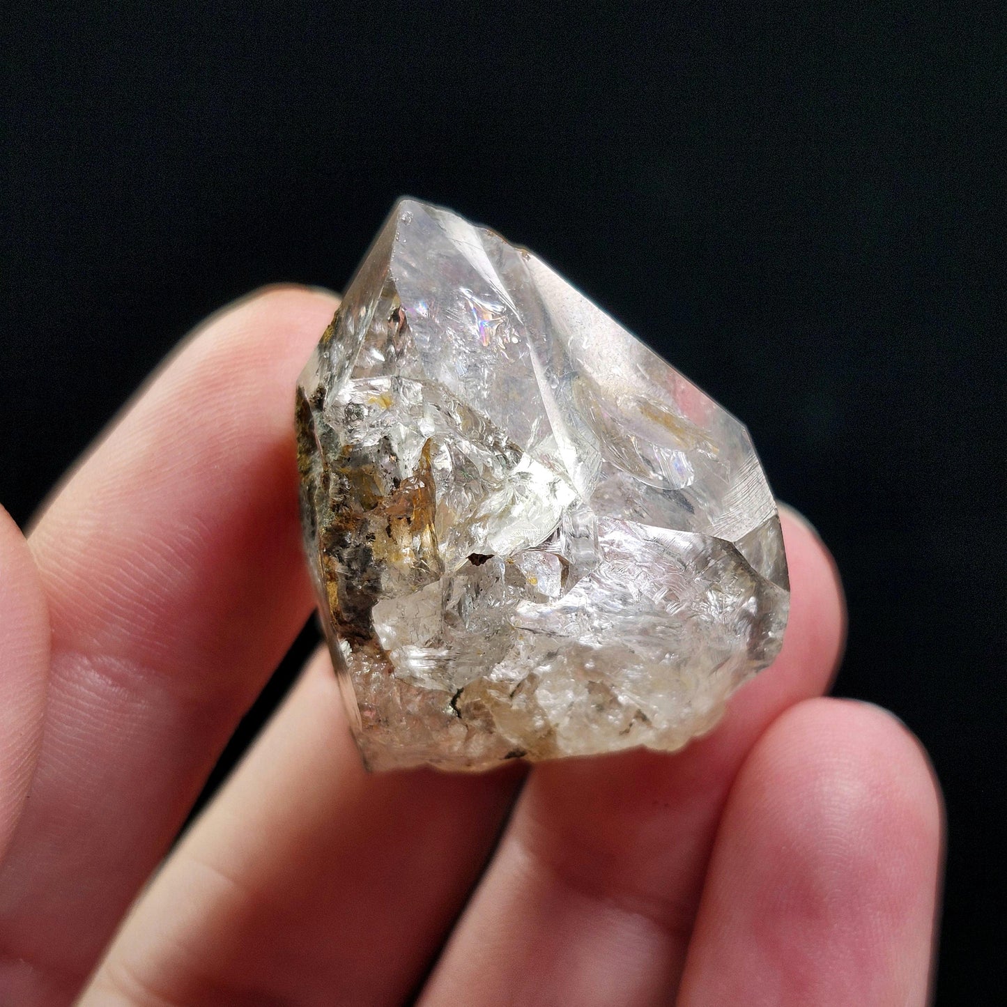 Golden Herkimer Diamond Crystal