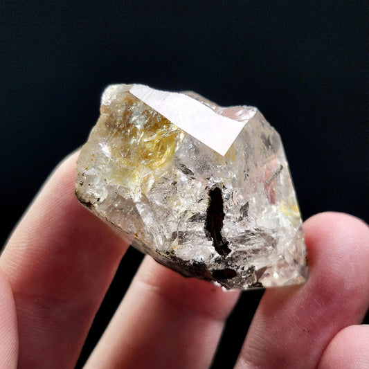 Golden Herkimer Diamond Crystal