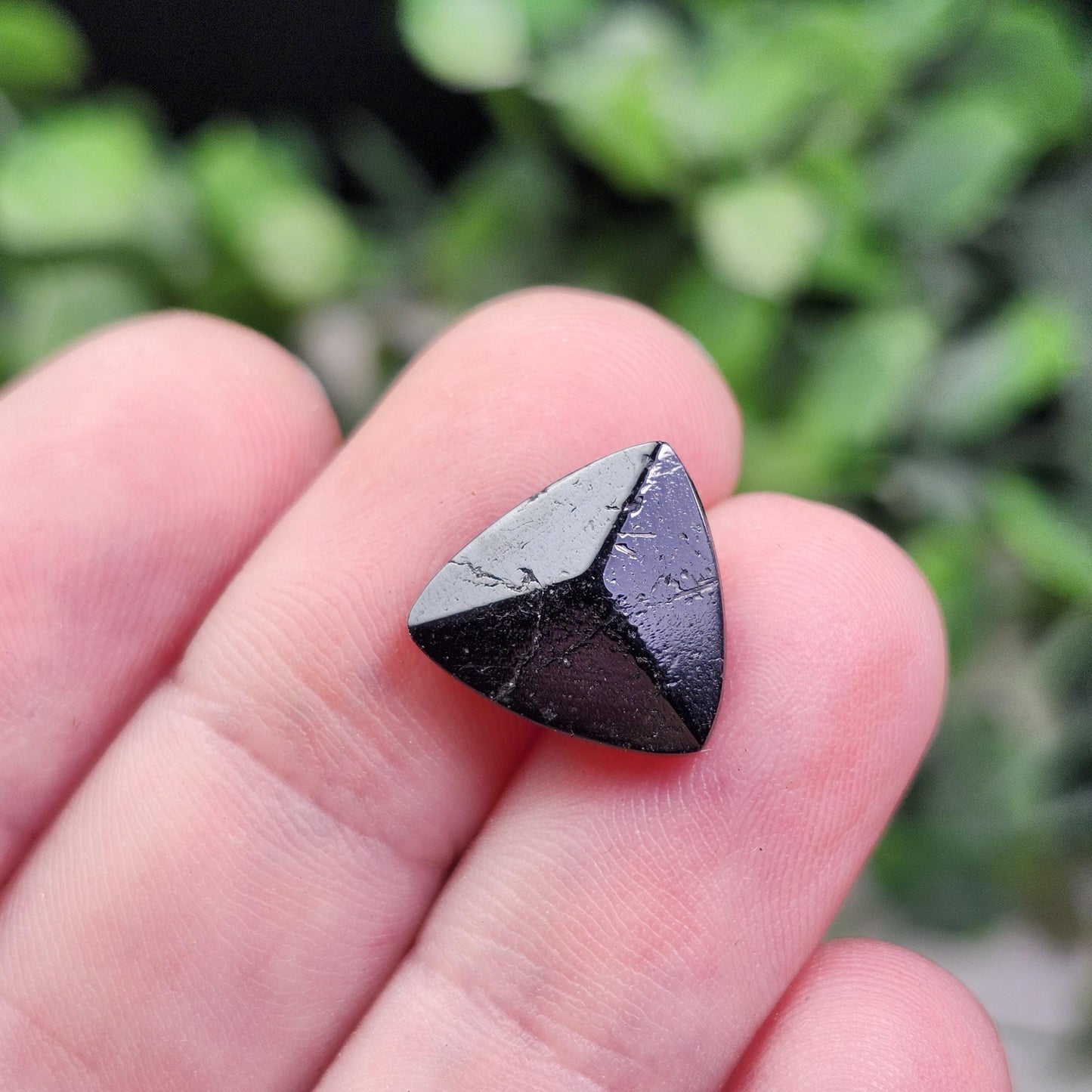 Black Tourmaline Triagonal Pyramid