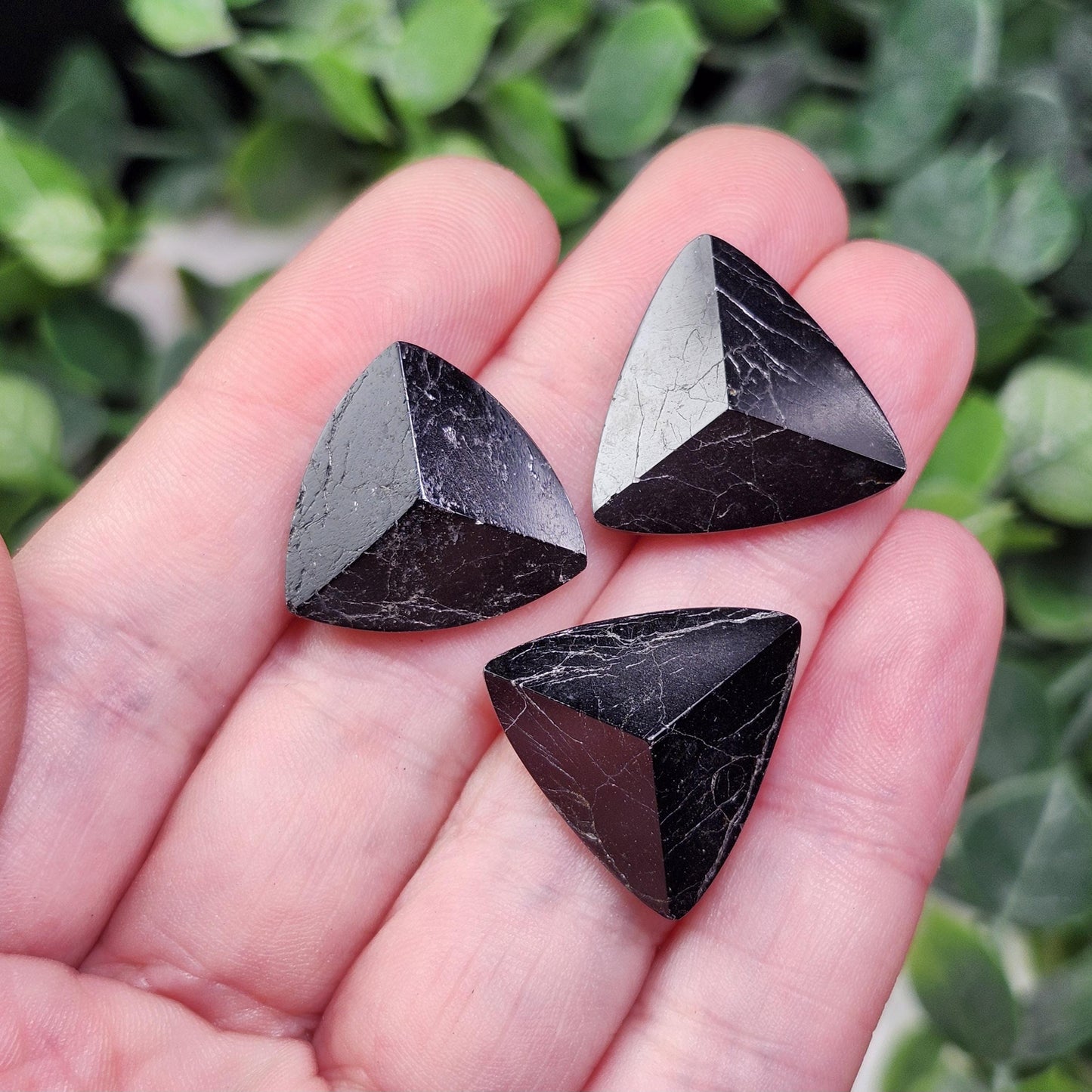 Black Tourmaline Triagonal Pyramid