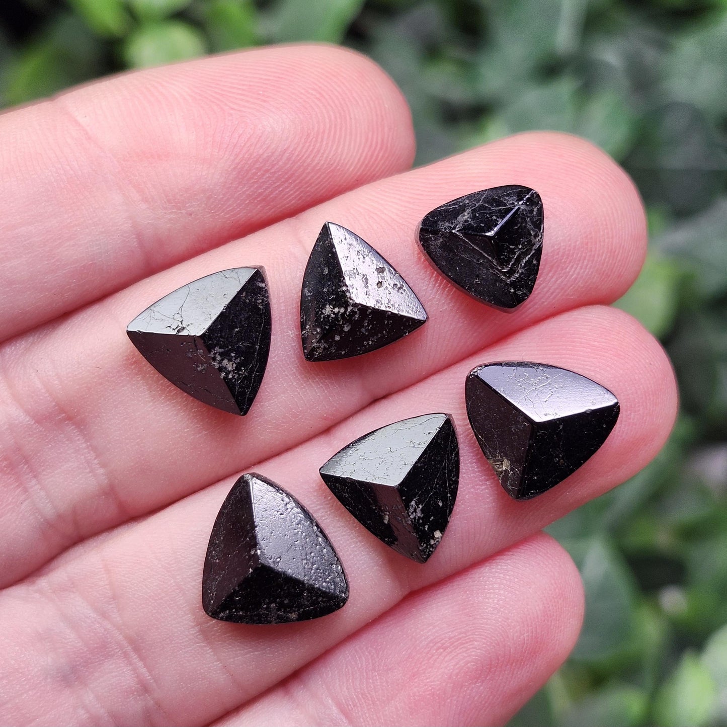 Black Tourmaline Triagonal Pyramid
