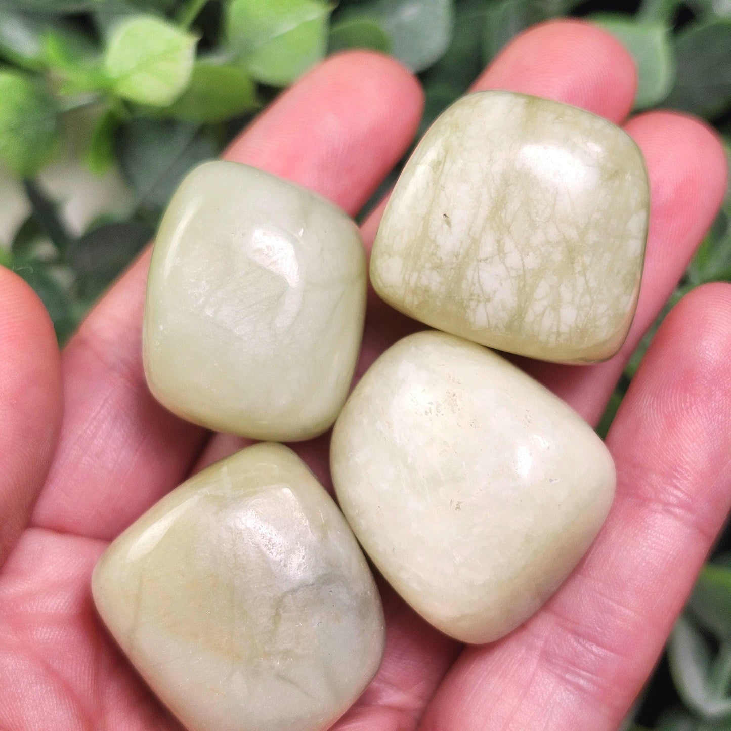 Tumbled Green Jade Crystal