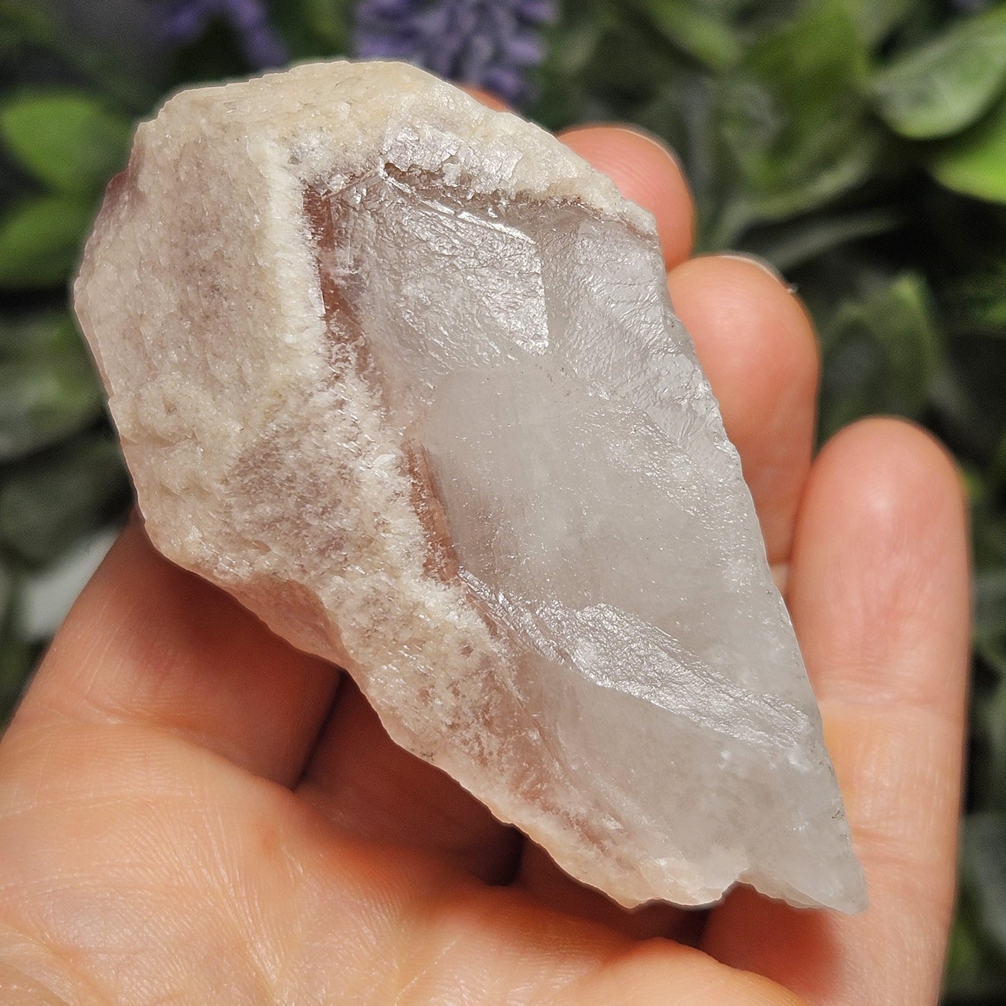 Dreamsicle Pink Lemurian Quartz 118g