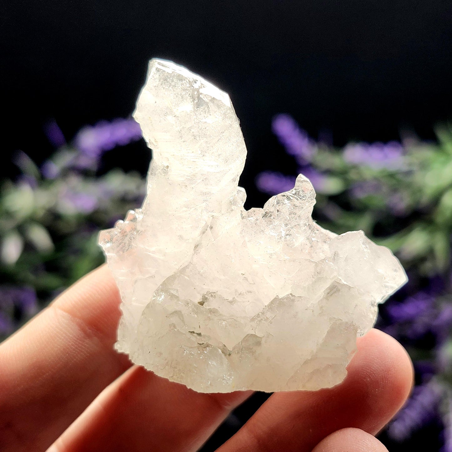 Swiss Alpine Elestial Quartz Crystal 26g