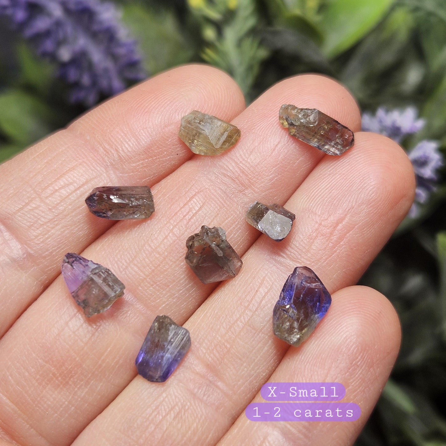 Untreated Tanzanite Crystal