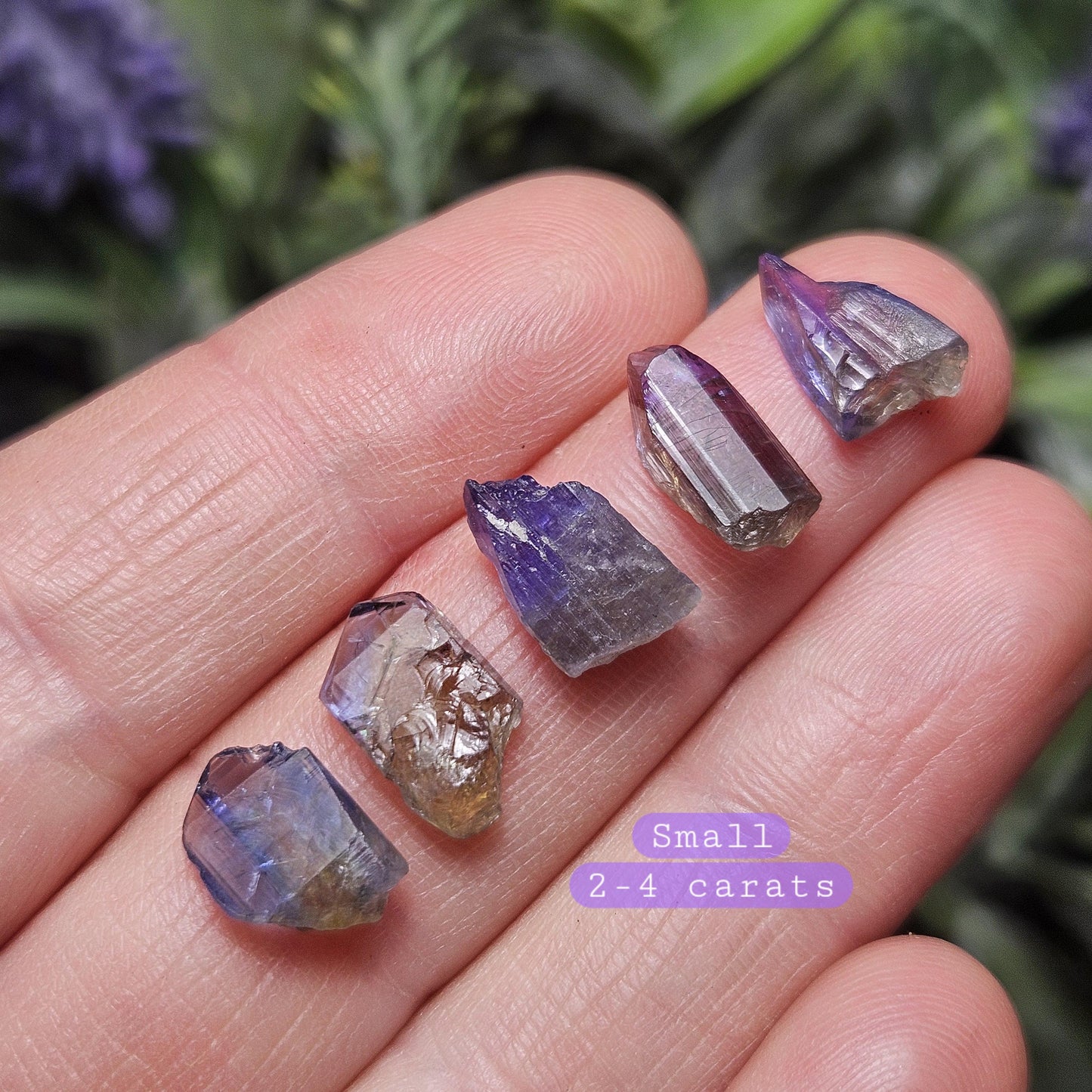 Untreated Tanzanite Crystal