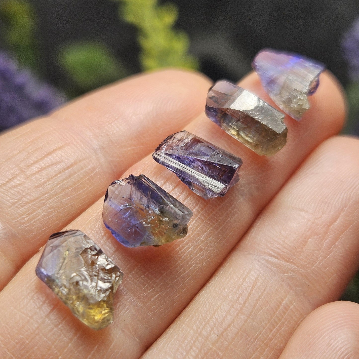 Untreated Tanzanite Crystal