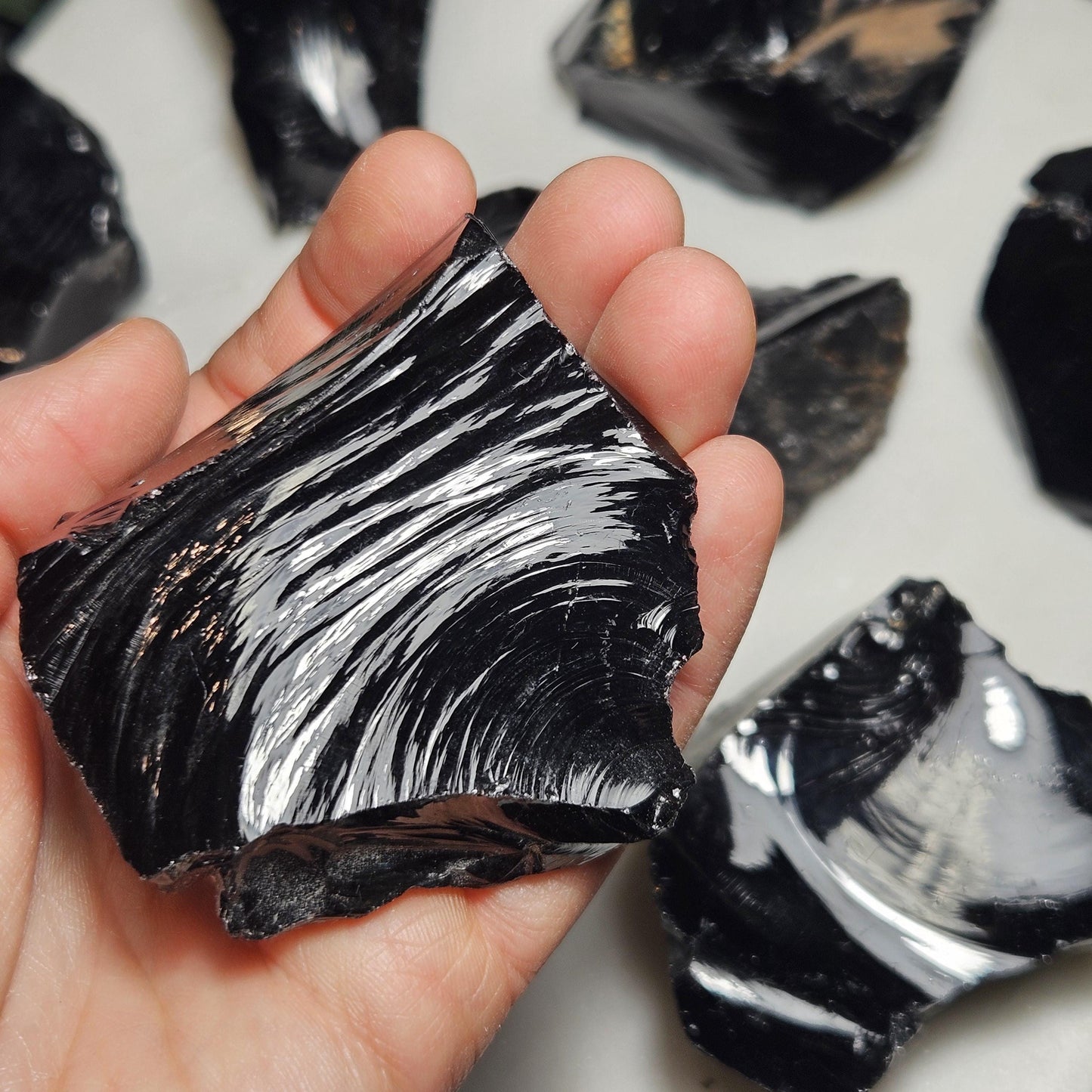 Raw Black Obsidian (2-3")