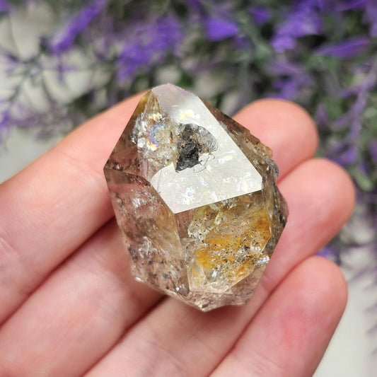 Golden Herkimer Diamond Crystal