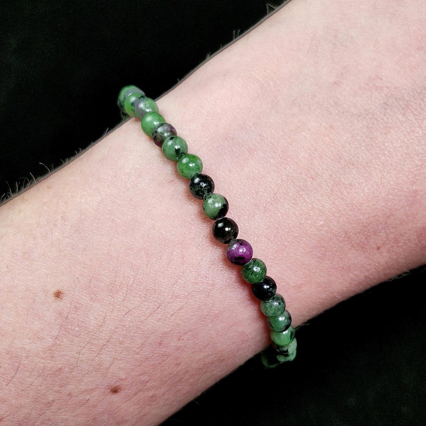 Ruby Zoisite Bracelet
