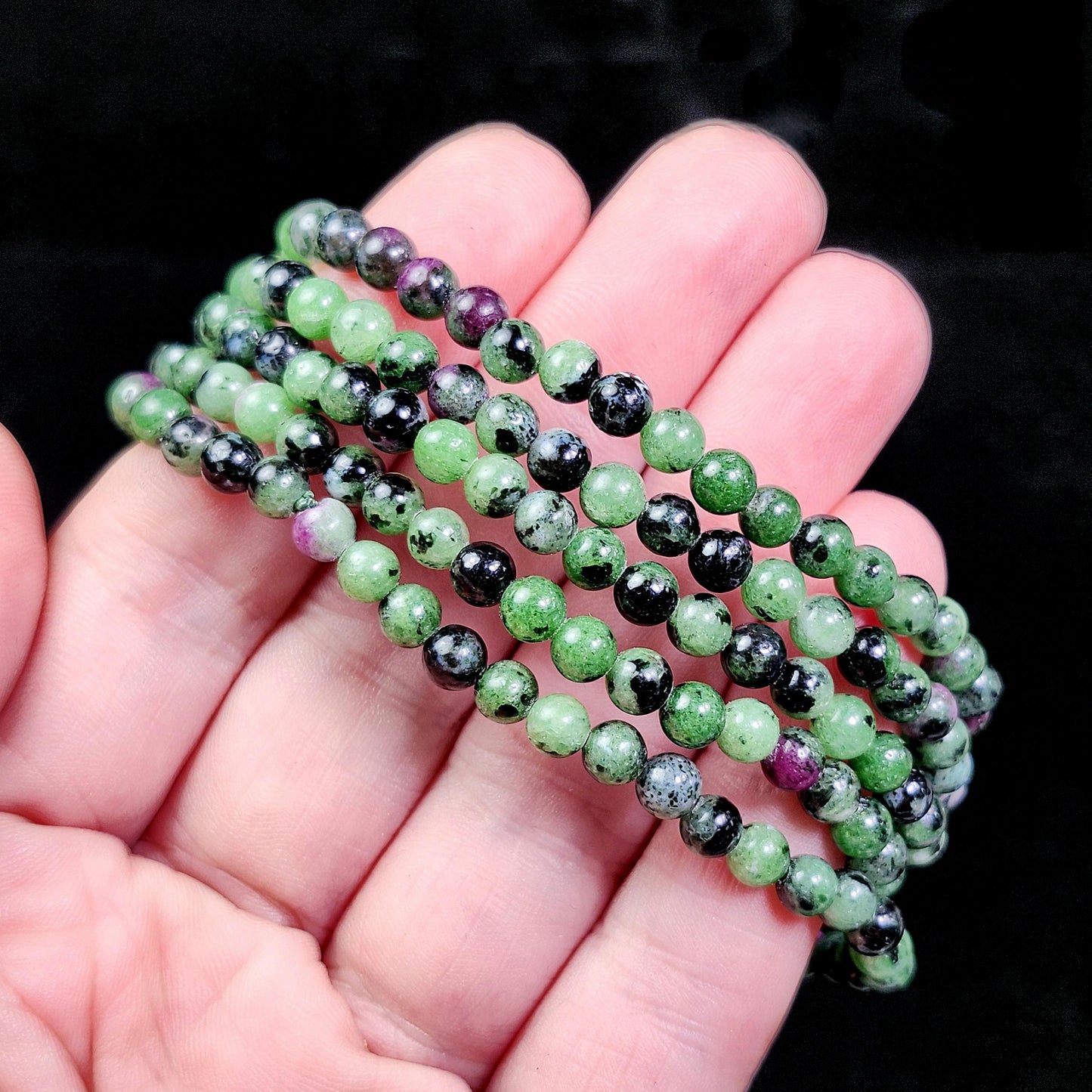 Ruby Zoisite Bracelet