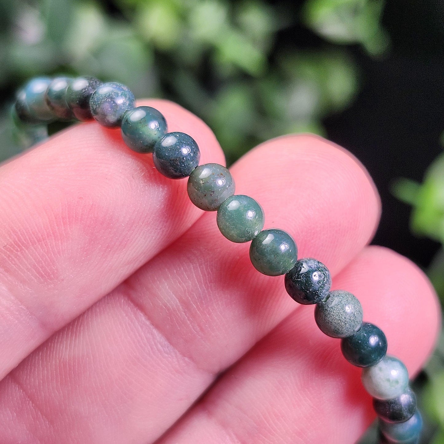 Moss Agate Bracelet