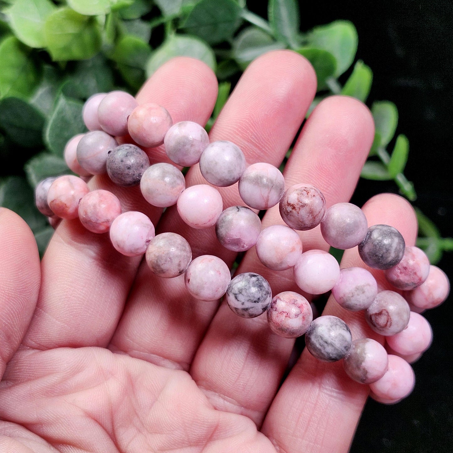 Pink Zebra Jasper Bracelet